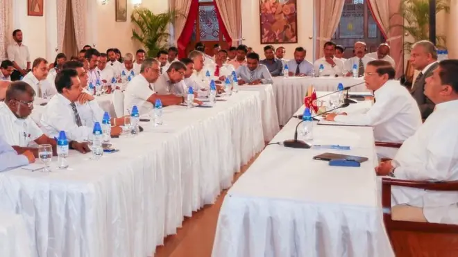 ජනාධිපතිවරයා සහ මාධ්‍ය ප්‍රධානීන් අතර හමුව