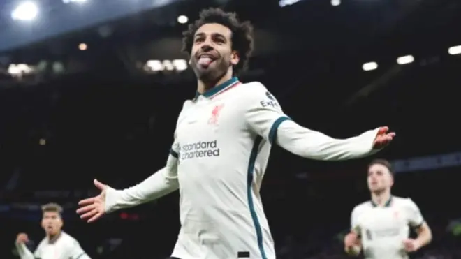 Moo Saalah tapha Dilbataa irratti sadii galchuun riikardii baay'ina galchii taphataa Afrikaan Pirimiyeer Liigii irratti gale cabseera