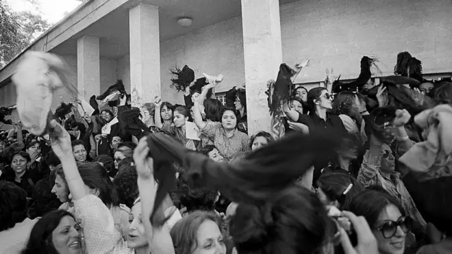 iranke revolucija protest iran žene 1979.