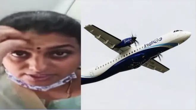 గాల్లో చక్కర్లు కొట్టిన ఇండిగో విమానం