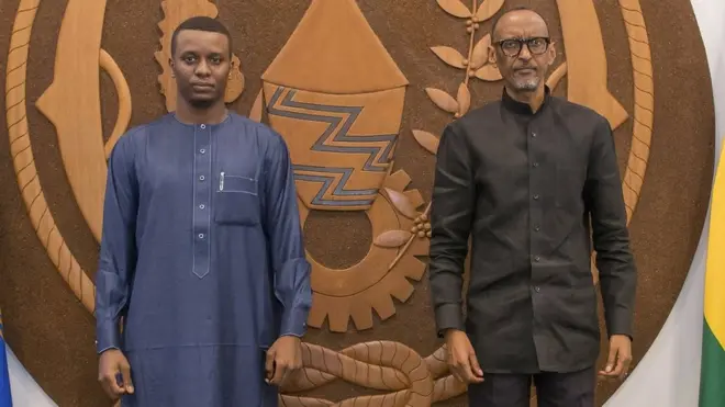 Abdelkerim Déby Itno na Perezida Paul Kagame