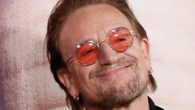U2 singer Bono discusses discovering he has a half-brother