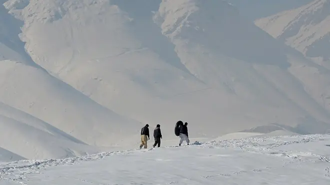 زمستان‌های افغانستان سرد و طاقت فرسا است