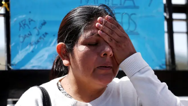 Elena Alfaro, hermana de Cristian Ibáñez, tripulante del submarino ARA San Juan