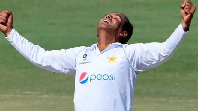 نعمان علی نے اپنے پہلے ہی ٹیسٹ میں 7 وکٹیں حاصل کی ہیں