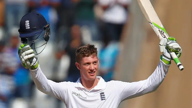 کیٹن جیننگز نے کامیابی سے اپنے پہلے ٹیسٹ میچ میں سینچری مکمل کی