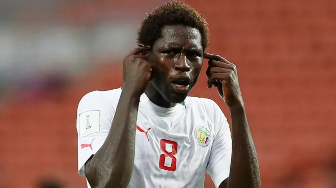 Sidy Sarr, lors de la Coupe du monde 2015 des moins de 20 ans, en Nouvelle-Zélande