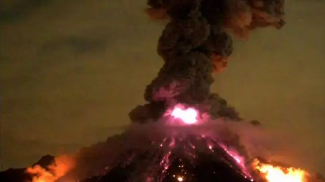 بركان في المكسيك