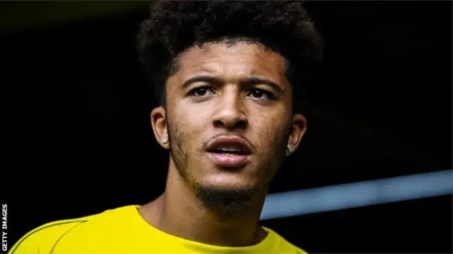 Manchester United wako tayari kupambana na Paris St-Germain wakimtumia winga wao kutoka timu ya Borussia Dortmund Jadon Sancho