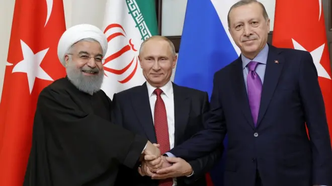 Suriye'de siyasi çözüm çabalarını değerlendirmek üzere Kasım ayında üç lider Soçi'de biraraya geldi