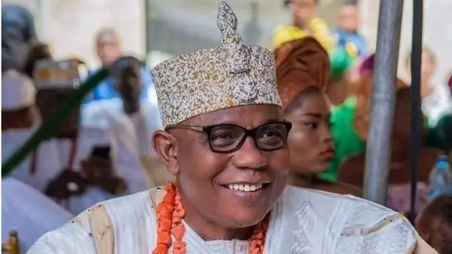 Akeredolu yan Deji Akure gẹ́gẹ́ bi alága ìgbìmọ̀ àwọn ọba ni Ondo