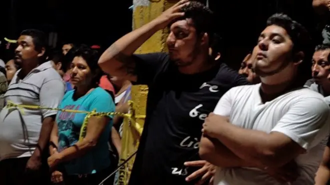 Operativo de rescate en Juchitán