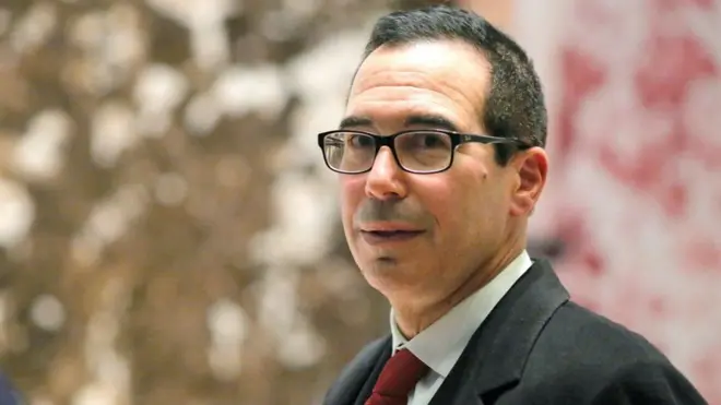 Ông Mnuchin có hơn 17 năm làm cho ngân hàng đầu tư Goldman Sachs