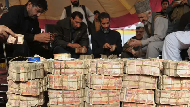 افغانۍ بانک نوټونه