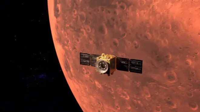 Очима художника: зонд "Надія" вивчатиме атмосферу Червоної планети