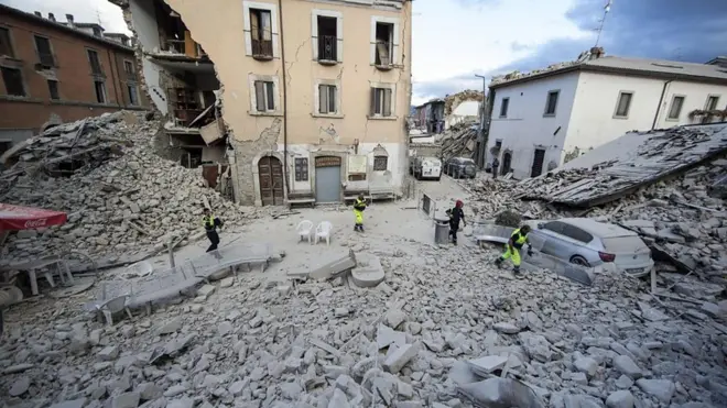 Terremoto na Itália