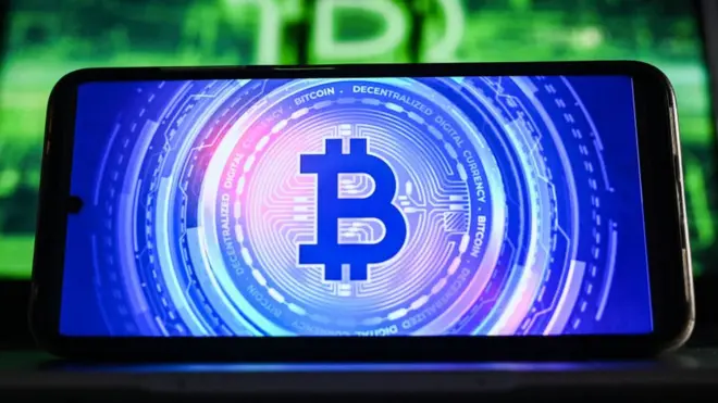 علامة البتكوين