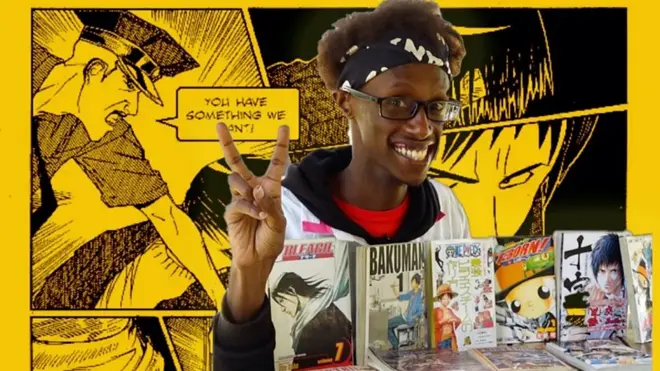 케냐의 일본 망가 작가 보쿠 신