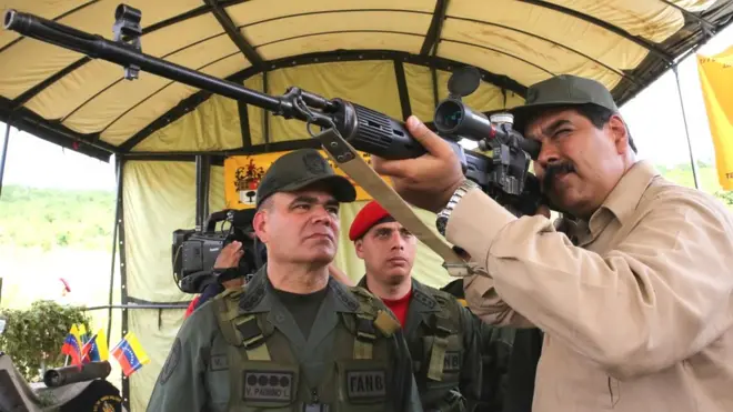 Nicolás Maduro presume de que gracias a Rusia cuenta con modernos sistemas militares.