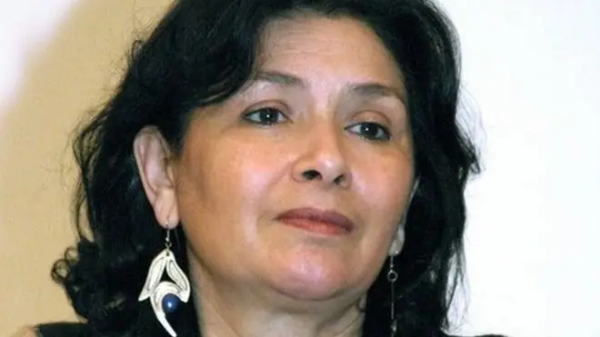 Sihem Bensedrine, la présidente de l'IVD, l'organe public chargé d'auditionner les victimes présumées du régime de Ben Ali.