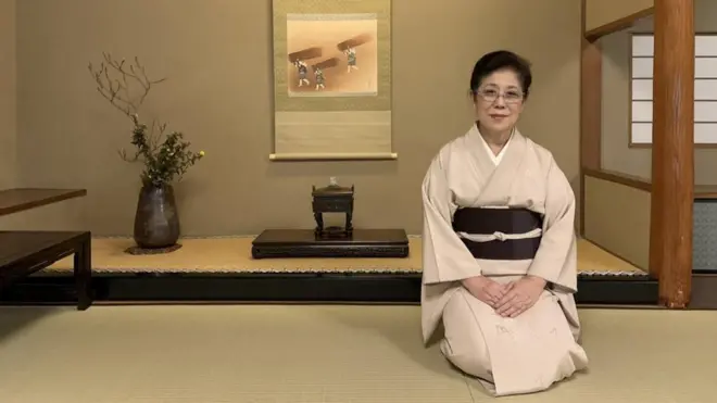 ایکیمی نیشیمورا کا خاندان گذشتہ چھ نسلوں سے کیوٹو میں روایتی جاپانی ہوٹل سرائے کے کاروبار سے منسلک ہے