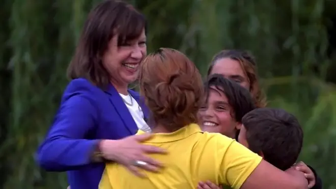 Lyse Doucet y la familia Sabbagh