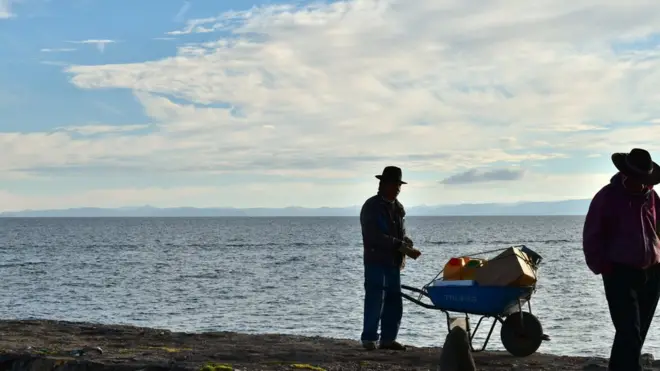 Foto tomada en la Isla Amantaní, en Puno.
