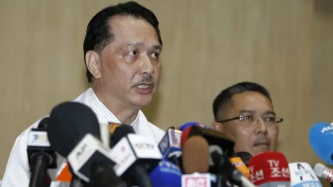 马来西亚卫生部长诺希山表示，表示金正男的亲属没有到医院认尸及检验DNA，目前仍未能确定死者身分及死因。