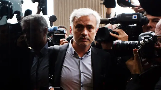 José Mourinho est entendu au sujet d'une fraude fiscale présumée de 3,3 millions d'euros.