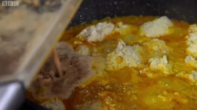 See as dem dey cook Egusi soup