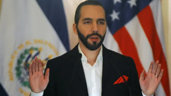 Nayib Bukele, presidente de El Salvador, país no invitado a la cumbre.