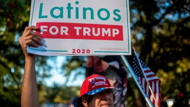 Latinos overtook the black community to become the largest minority voting bloc this election