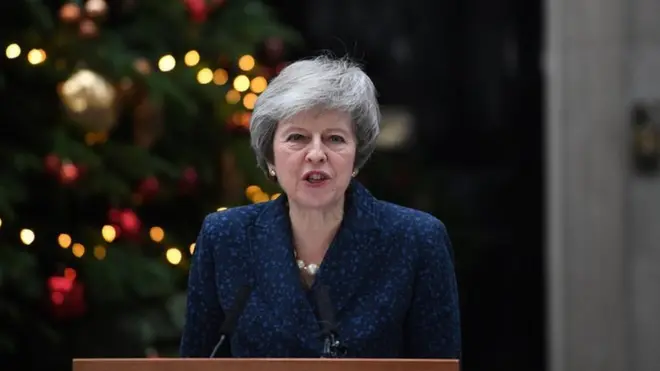 Theresa May prometió disputar el voto "con todo lo que tengo".