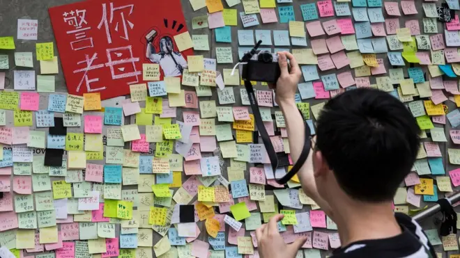 The distinctly colourful Lennon Walls have been cropping up across different districts in Hong Kong