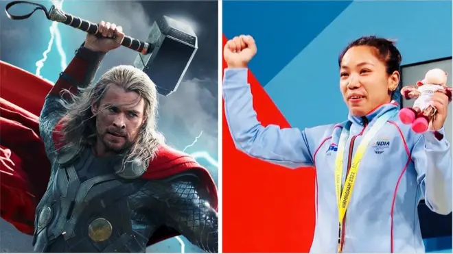 క్రిస్ హెమ్స్‌వర్థ్‌, మీరాబాయి చాను