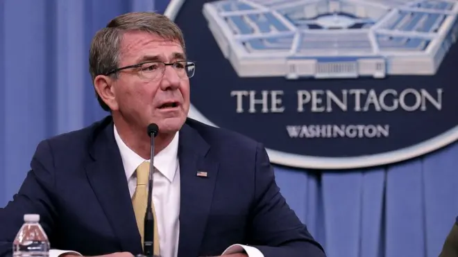 Mr Carter alikuwa akizungumza wakati wa mkutano wake wa mwisho na waandishi habari