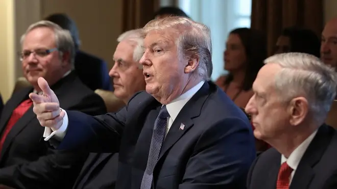 US President Donald Trump