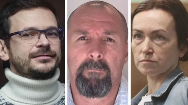 Three of di twenty-six prisoners wey follow for di prisoner exchange between Russia and di West