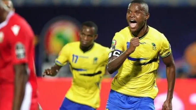 Mshambuliaji wa Taifa Stars Mbwana samata wakati wa michuano ya Afcon Misri