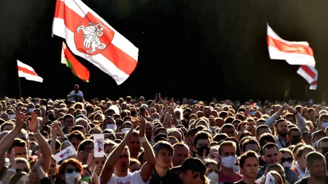 Акція в Мінську