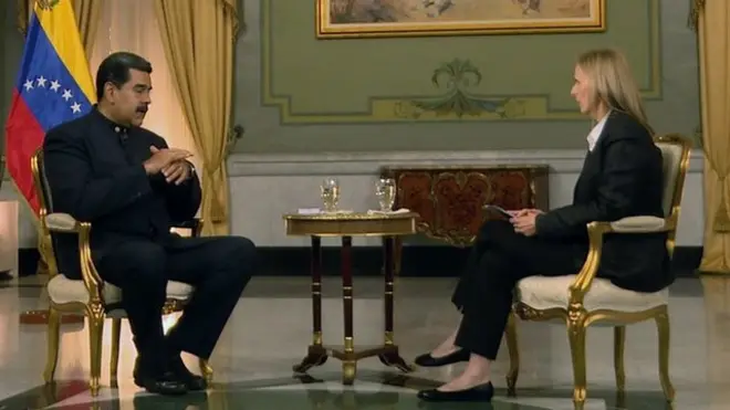 Maduro hizo varias afirmaciones controvertidas en su entrevista con Orla Guerin.