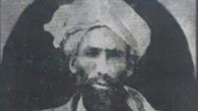 फ़क़ीर ईपी की तस्वीर जो हज पर जाते समय काबुल में बनाई गई थी