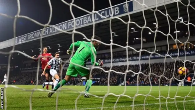 Cú đúp của Ibrahimovic ở Hawthorns có nghĩa là cựu tiền đạo tuyển Thụy Điển ghi 16 bàn trong mùa bóng này cho tới nay