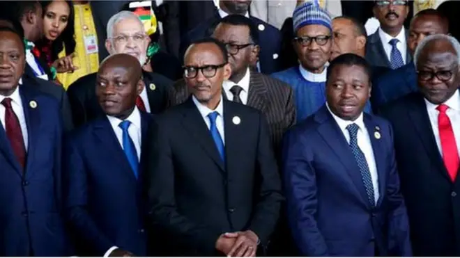 AU bụ otu na-ejiko mba ndị nọ na mpaghara Afịrịka