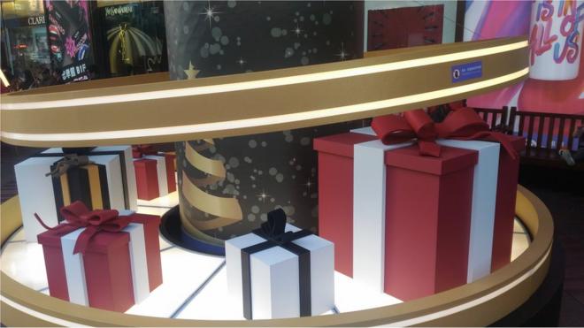 圣诞节对台湾的百货和零售业者而言是一个重要的日子。