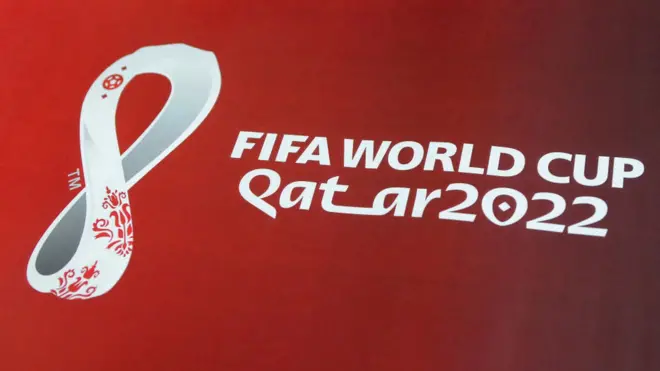 Qatar World Cup sign