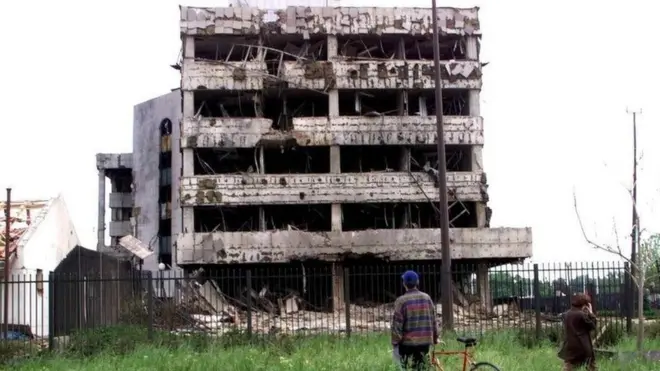 بلغراد میں چینی سفارتخانے پر پانچ گولے داغے گیے