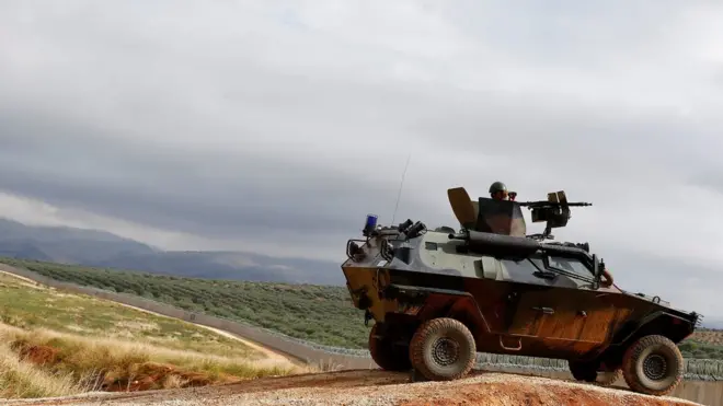 Türkiye - Suriye sınırındaki Türk askerleri