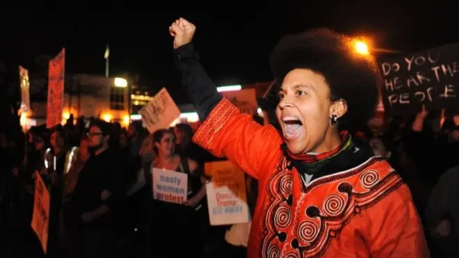 اعتراضات علیه دونالد ترامپ