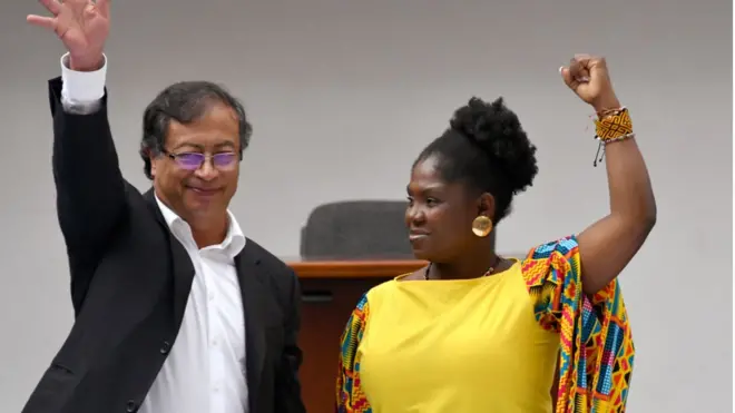 Gustavo Petro y Francia Márquez